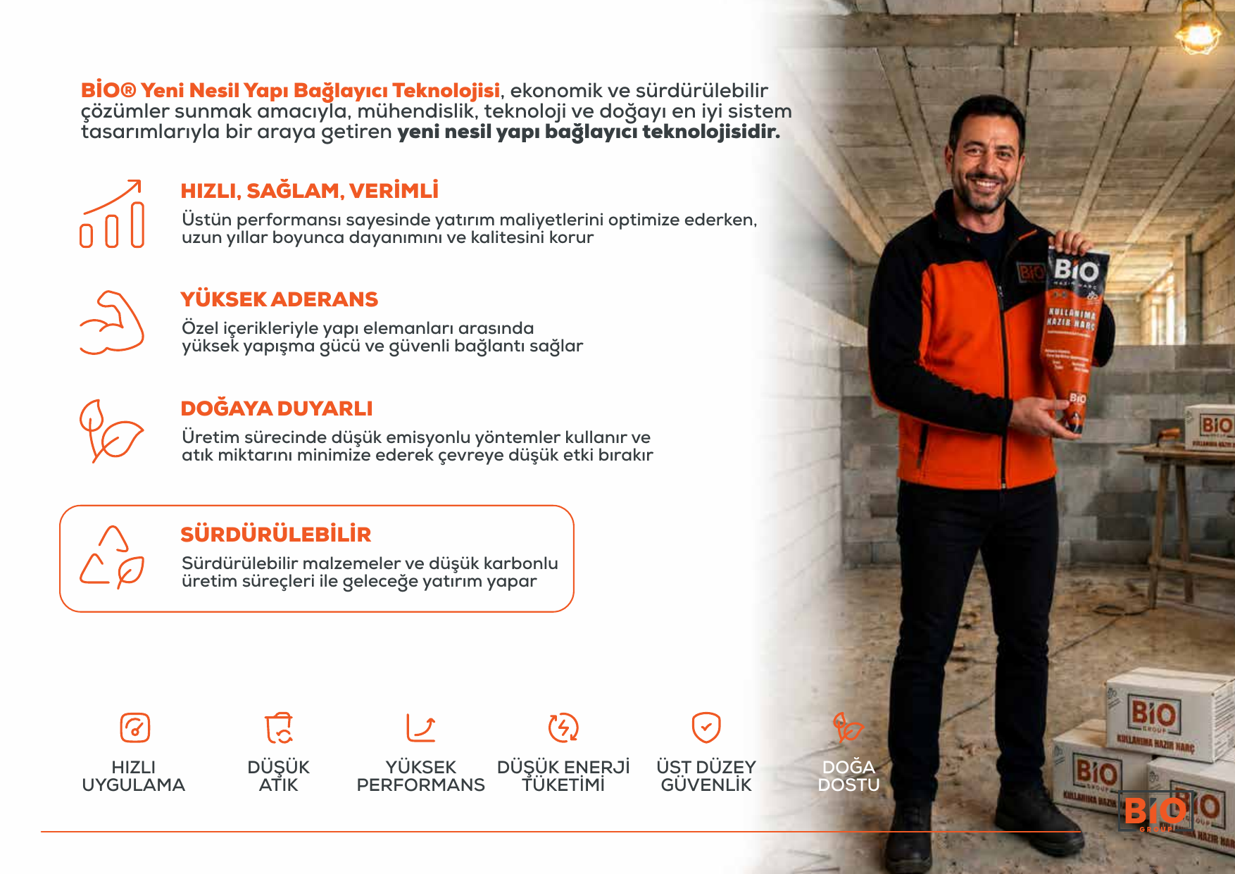BIO hizli saglam verimli teknoloji avantajlari sayfasi